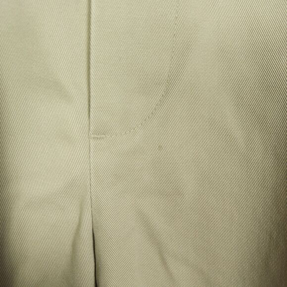 Brooks Brothers Men's 35x26 Beige Elliot Advantage Chino Pleated Cuffed Pants - Picture 2 of 7